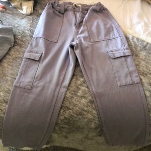 Light blue / periwinkle cargo pants!